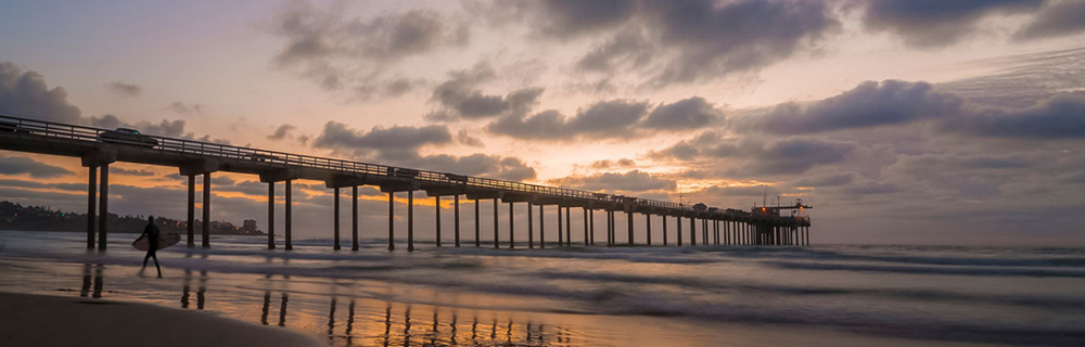 Scripps Institute Pier near UCSD