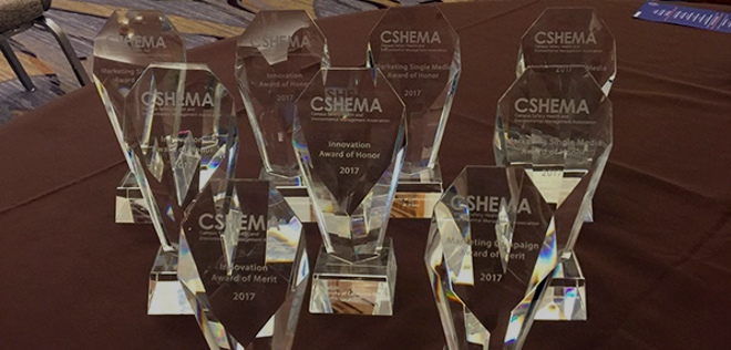 9 CSHEMA awards on display