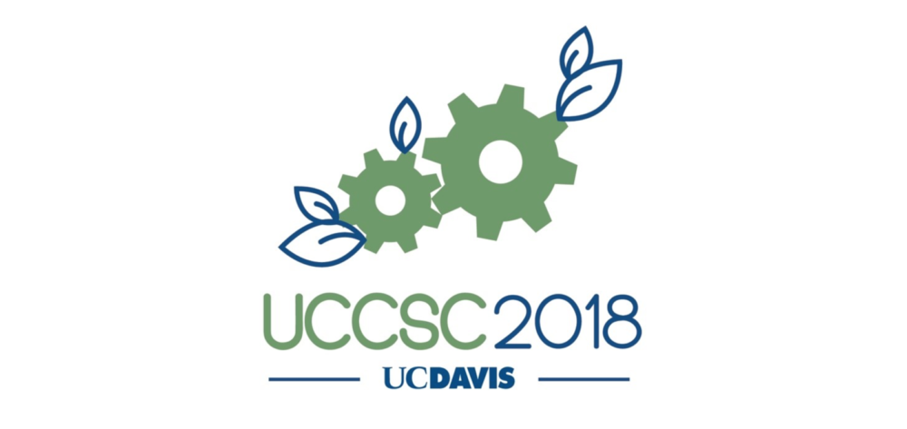 UCCSC 2018 Logo with Gears and Leaves