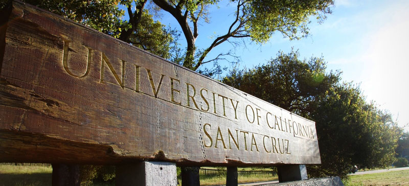 UCSC Entrance Sign