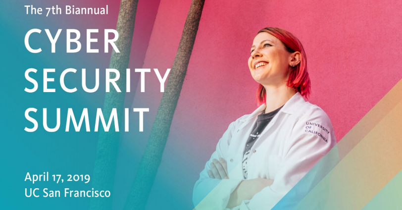 April 2019 Cyber Security Summit poster