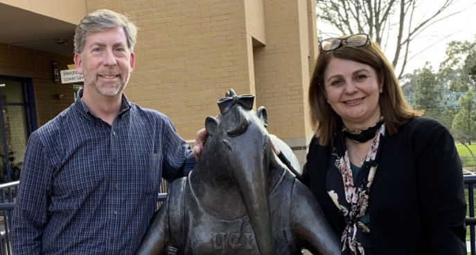 Shohreh Bozorgmehri and Eric Taggart from UC Irvine