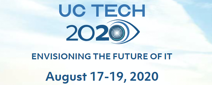 UCTech 2020 Envisioning the Future, August 17-19, 2020