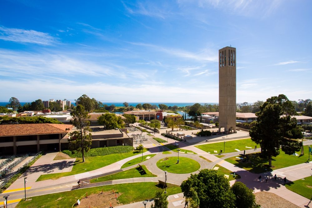 UCSB campus storke tower Photo Credit: MATT PERKO