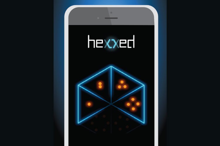 The game app Hexxed