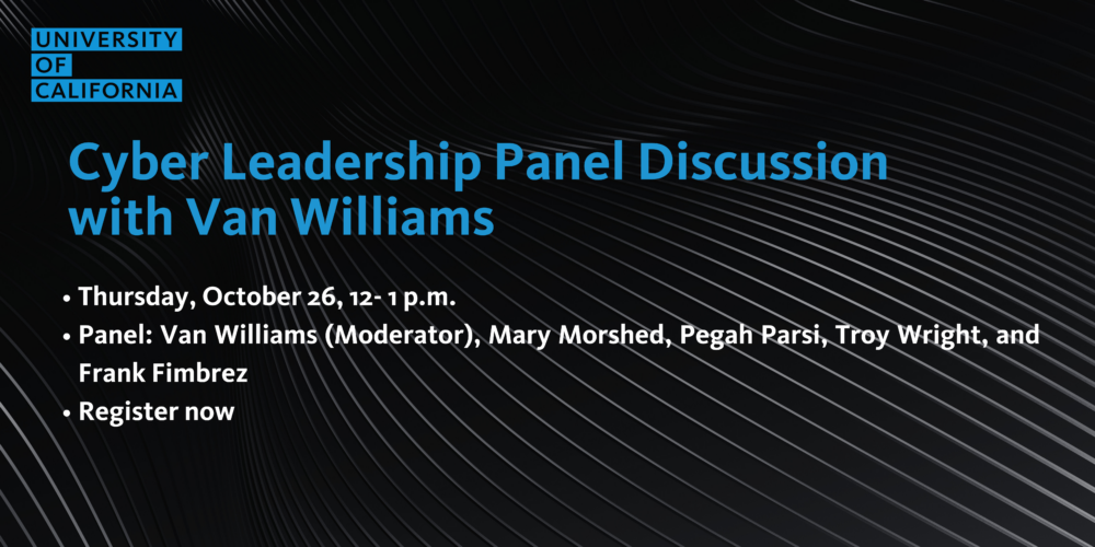 Cyber Leadership Panel Banner