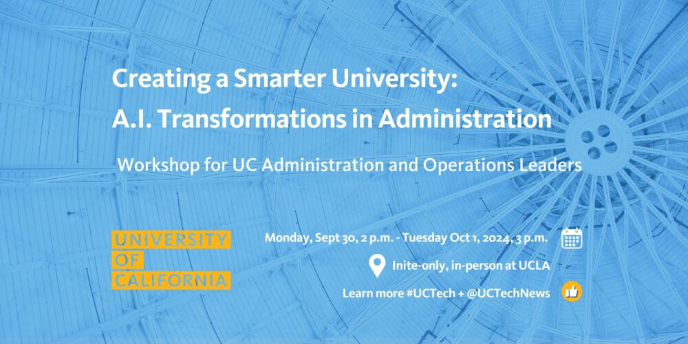 Creating a Smarter University: AI Transformations in Administration