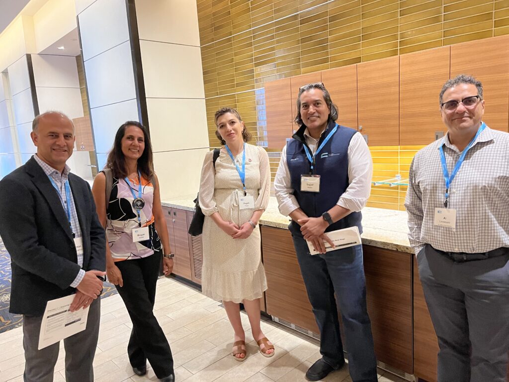 Al Lavassani (far right) with UC Tech Colleagues at UCLA