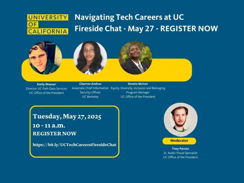 UC Tech Careers - Register Now May 27
