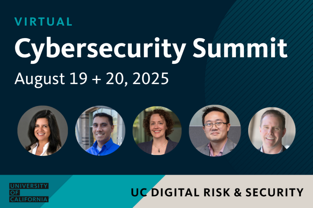 Cybersecurity Summit intro blog header with speaker images