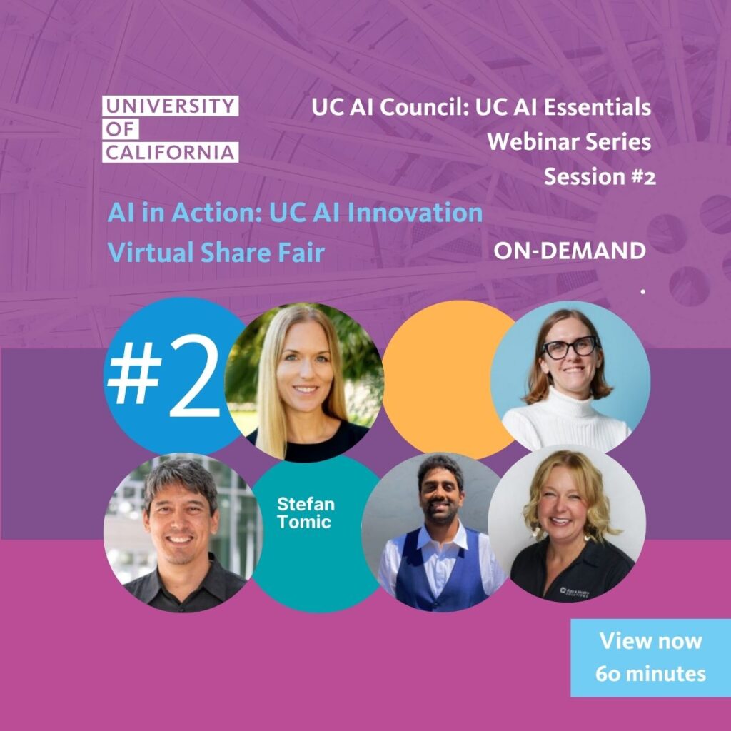 UC AI in Admin Case Studies