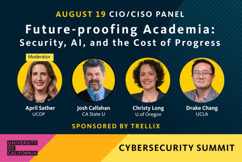 Cybersecurity Summit Panel participants
