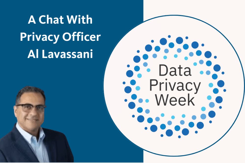 Data Privacy Week 2026 logo - A Chat With Al Lavassani
