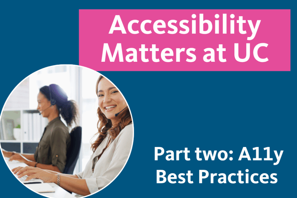 Accessibility Matters Part two: A11y Best Practices