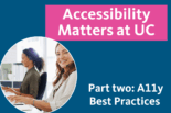 Accessibility Matters Part two: A11y Best Practices