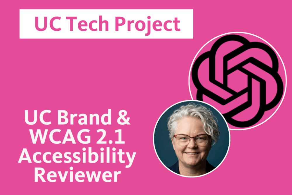 UC Brand & WCAG 2.1 Accessibility Reviewer